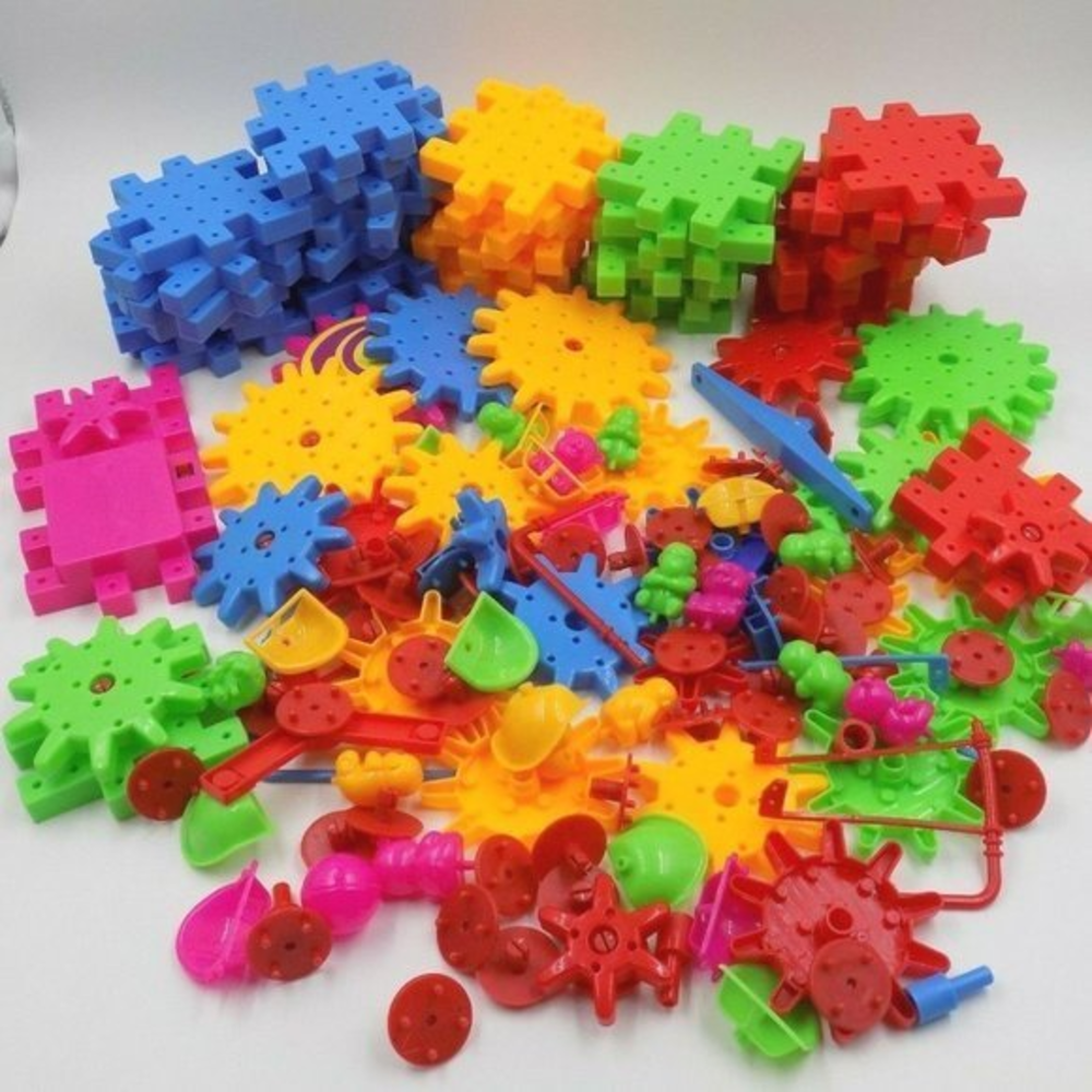 Funny Gears Educational Building Block Toys /‎ Monkeys & Bears Swings
